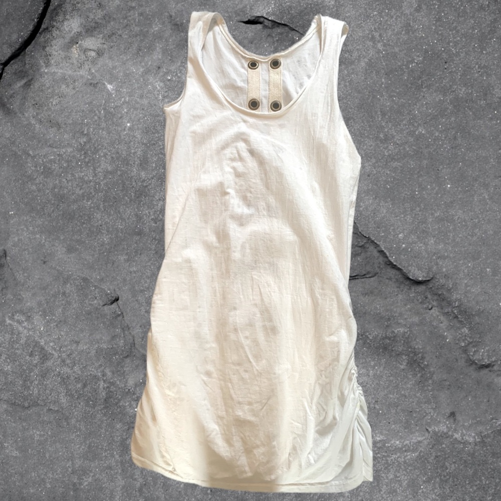 Boutique ruched tank dress